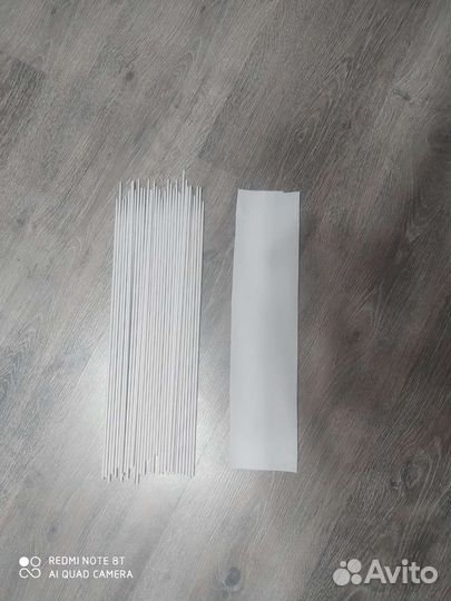 Бумажные трубочки для плетения