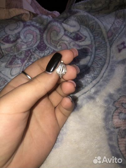 Серьги серебро