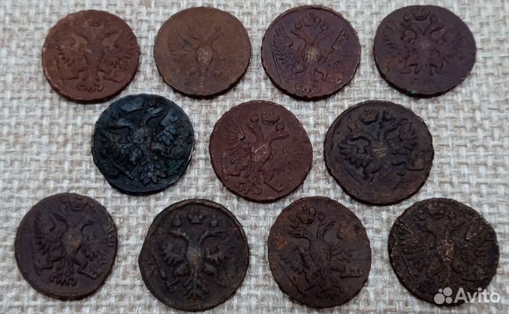 Монеты царские. Денга
