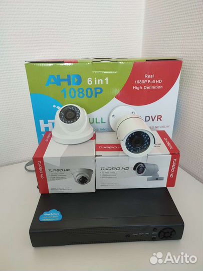 Комплект видеонаблюдения 2 камеры онлайн просмотр