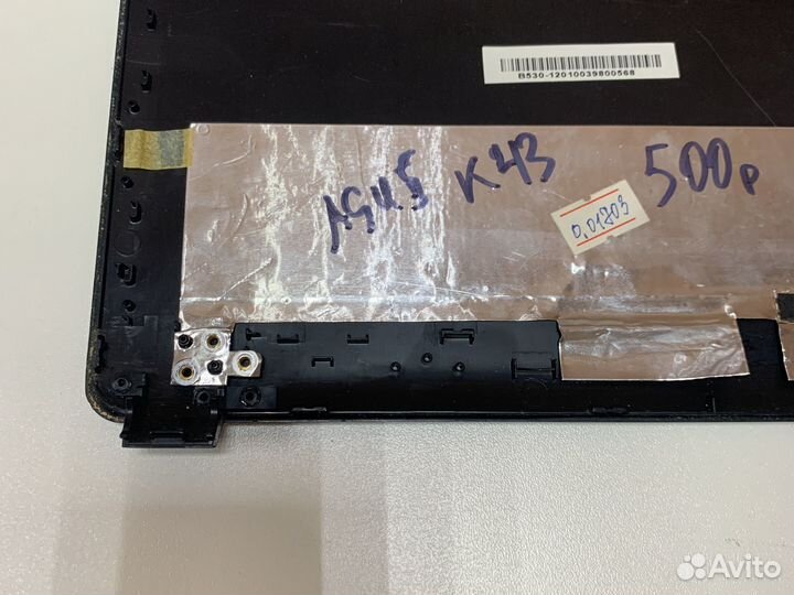 Крышка матрицы ноутбука asus k43