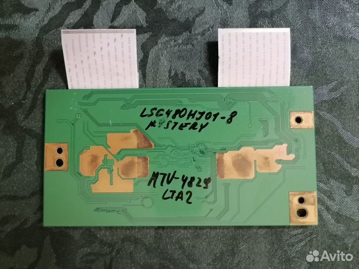 Плата T-con к тв Mystery MTV-4829LTA2