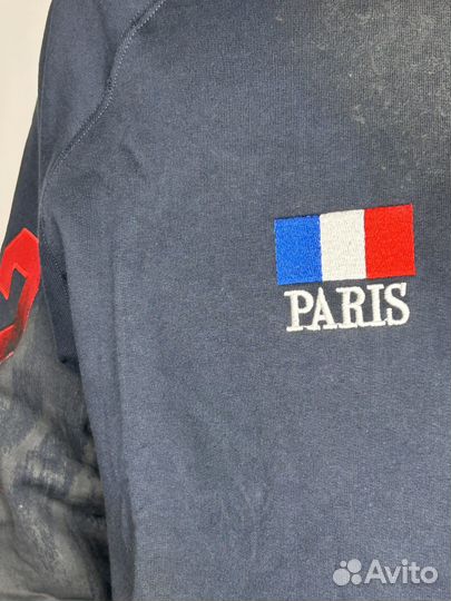 Зип худи balenciaga polo оверсайз