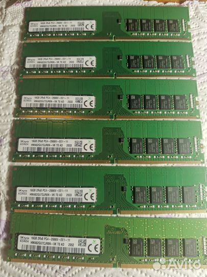 Оперативная память (серверная) DDR4 DDR3
