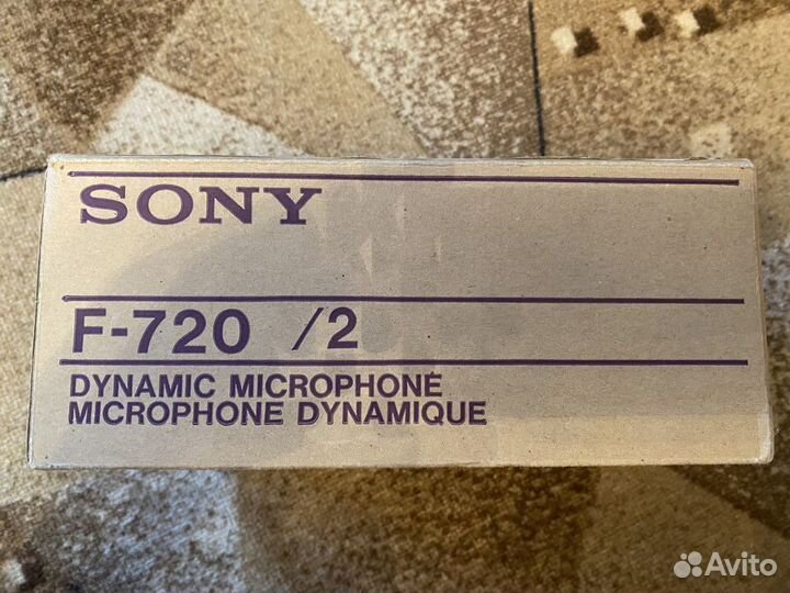Динамический микрофон Sony F-720 /2