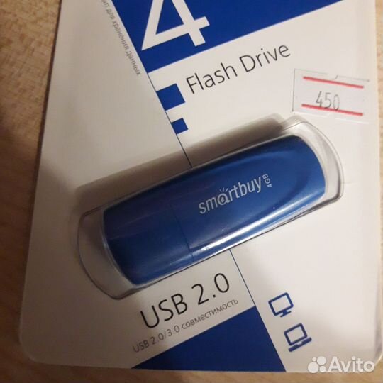 Новая USB флешка 4Gb