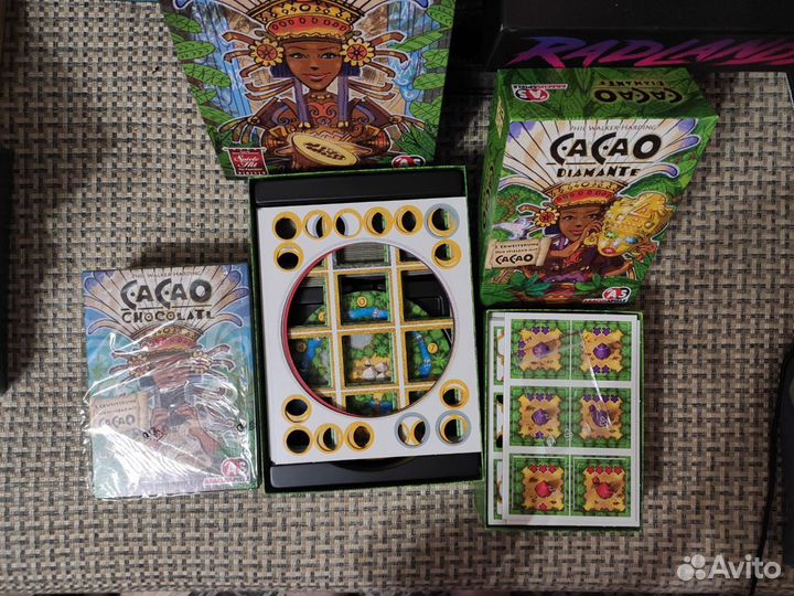 Настольная игра Cacao + Chocolatl + Diamant
