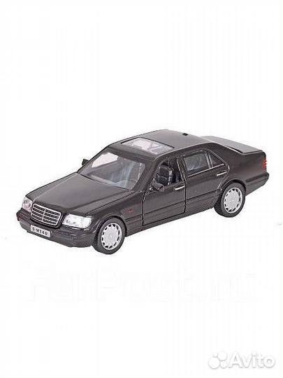 Модель машины Mersedes-Benz S500 (W140) 1:32 16см