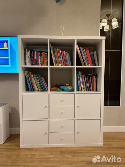 Стеллаж IKEA белый