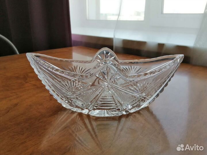 Хрусталь СССР фужеры, салатницы, рюмки