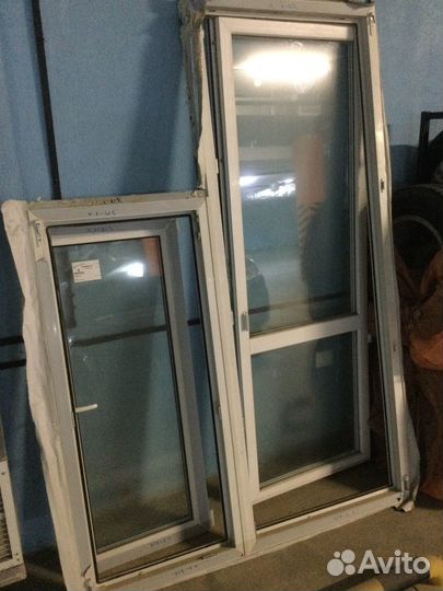 Балконный блок с дверью