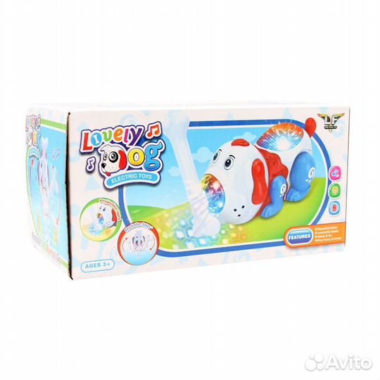 Собака с косточкой Lovely Dog (свет, звук, проектор) 888-13