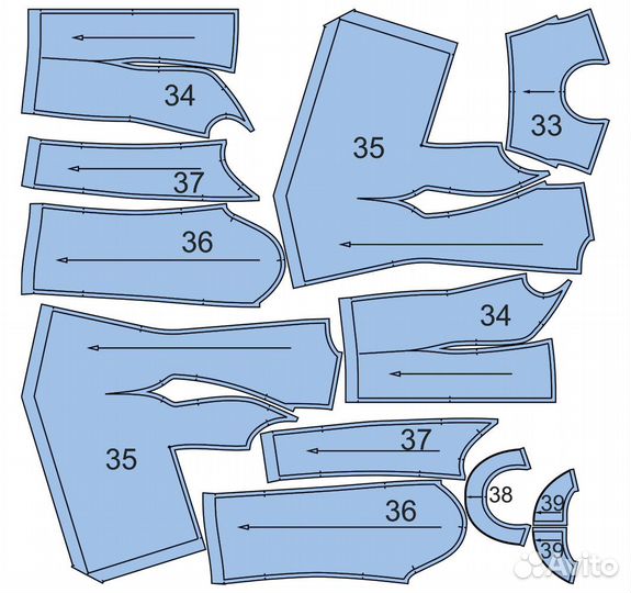 Лекала, выкройки, проекты, плакаты