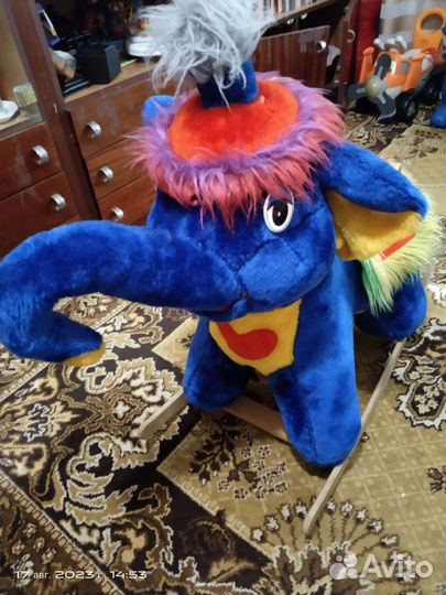 Детская качалка слон