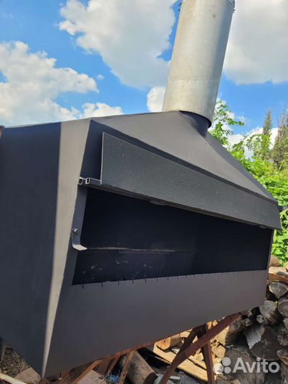 Мангал с крышей