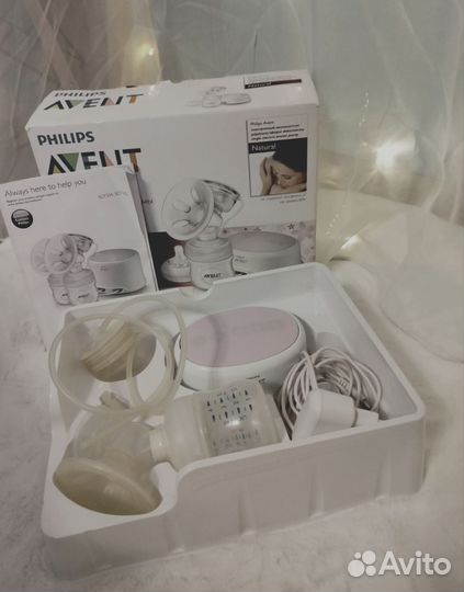 Молокоотсос avent электрический