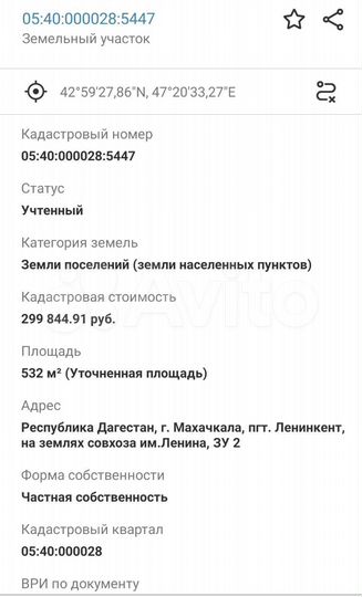 Участок 5 сот. (ИЖС)