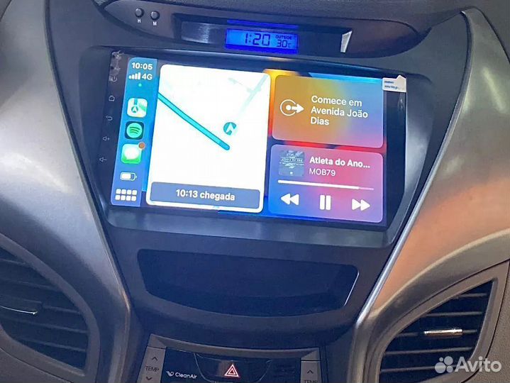 Магнитола Hyundai Elanta MD Android IPS DSP