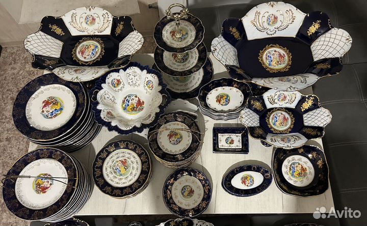 Столовый фарфоровый сервиз Мадонна Чехия