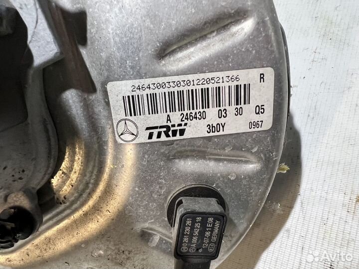 Вакуумный усилитель тормозов Mercedes W246 B-class