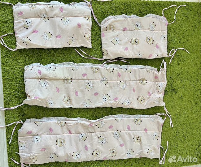 Бортики в кроватку