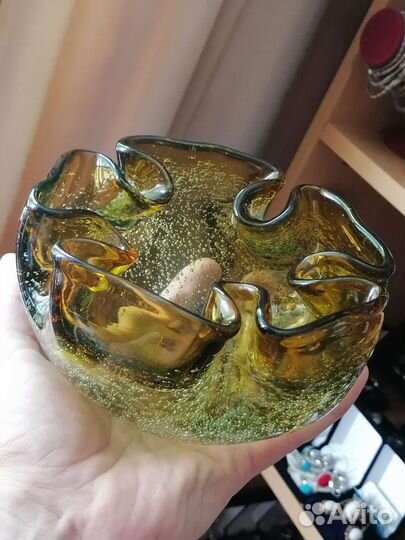 Ваза Конфетница Чехословакия 1970е годы в Идеале