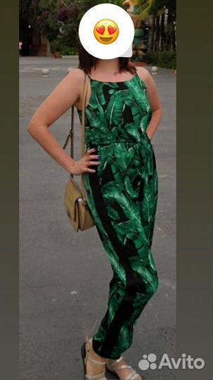 Атласный комбинезон