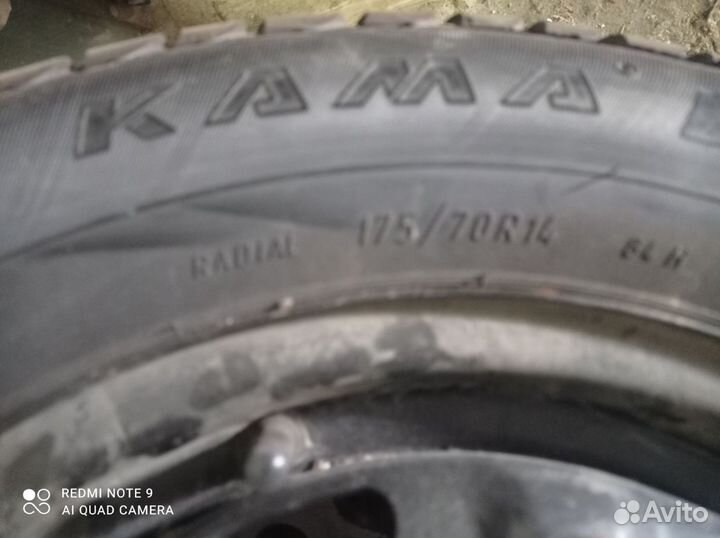 Кама Кама-Евро-127 175/70 R14 на дисках для Ф.поло