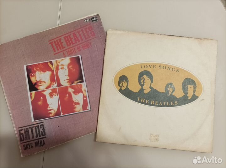 Виниловые пластинки THE beatles
