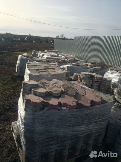 Тротуарная плитка бу