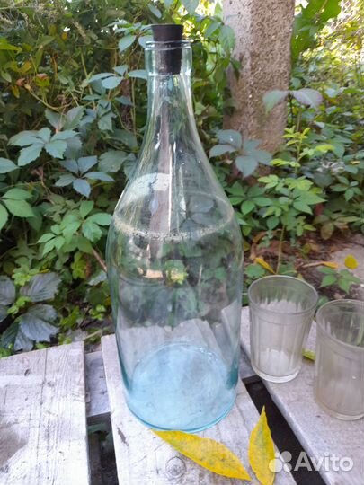 Бутыль стеклянная СССР