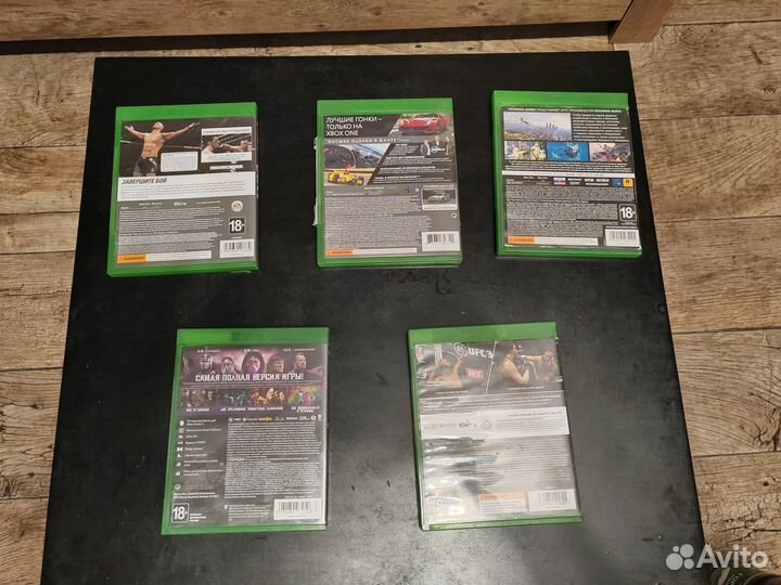Игры на xbox One диски