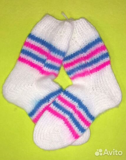 Теплые и воздушные носки (handmade), р.36-38