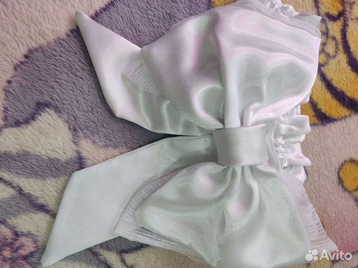 Бант на выписку новорождённого