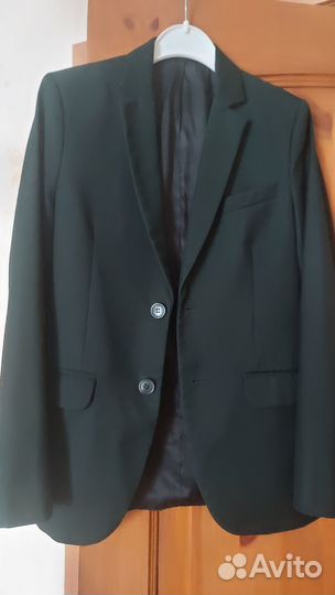 Пиджак школьный для мальчика 158