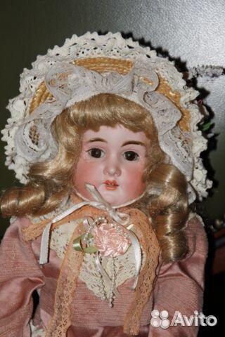 Кукла антикварная винтаж целлулоид