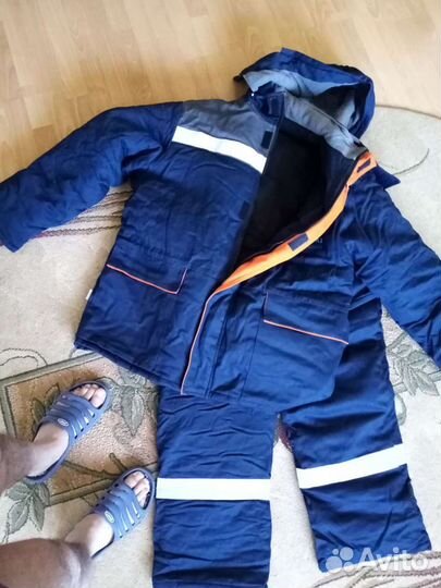 Костюм рабочий зимний новый (тройка)