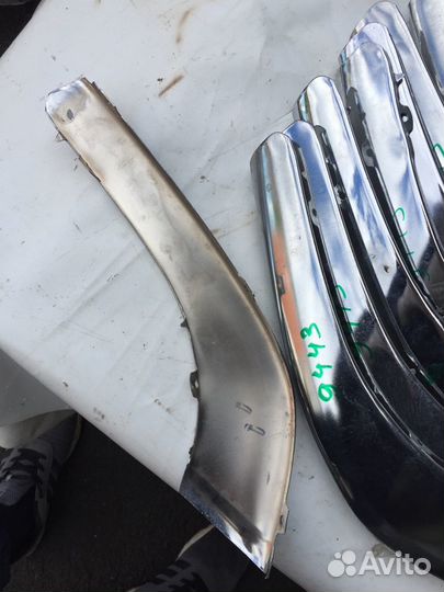 Накладка бампера передняя газ 3110 правая