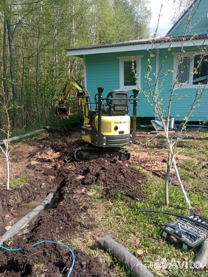 Услуги мини экскаватора