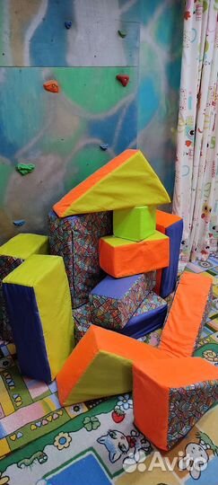 Мягкие игровые модули