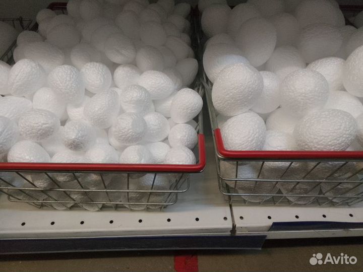 Яйца пенопластовые