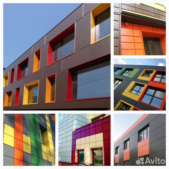 Фасадные металлические