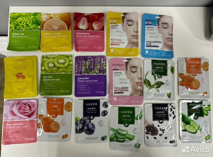 Тканевая маска для лица