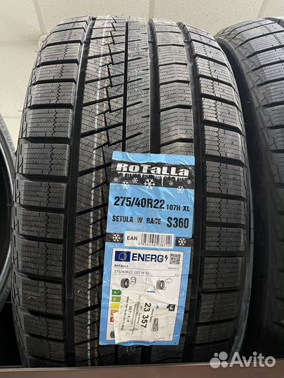 Rotalla Setula W-Race S360 275/40 R22 и 315/35 R22 111H