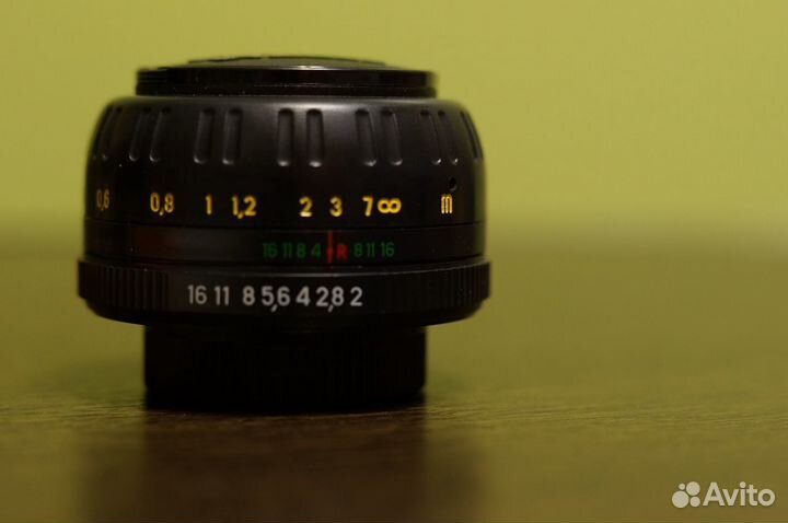 Объектив MC Zenitar-M2s 2/50 mm + адаптер M42