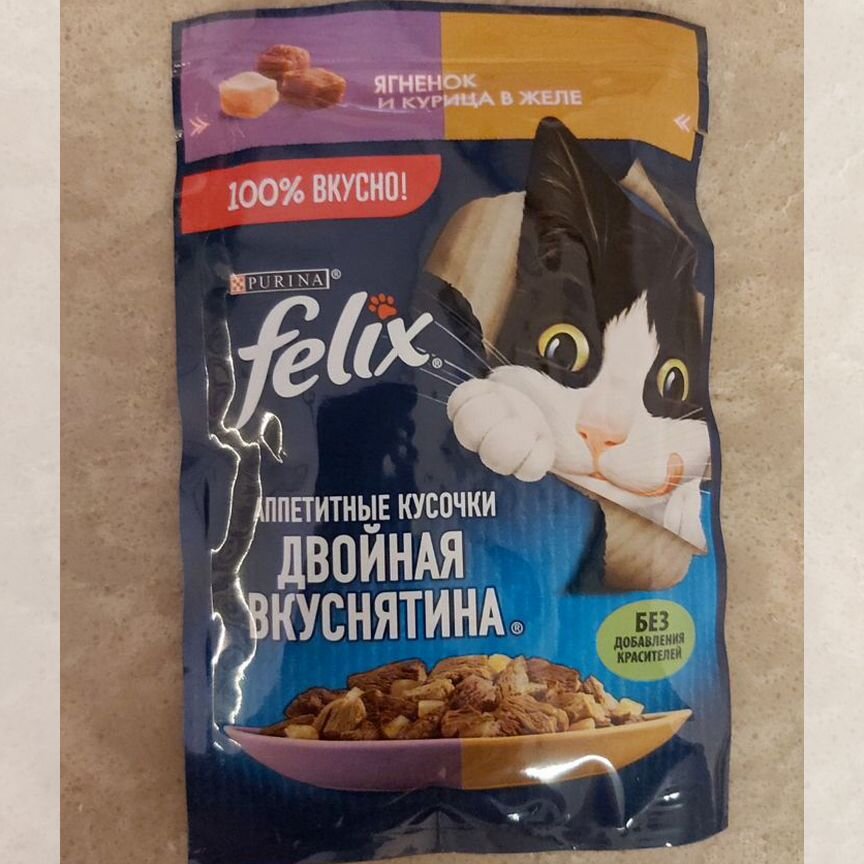 Корм для кошек felix