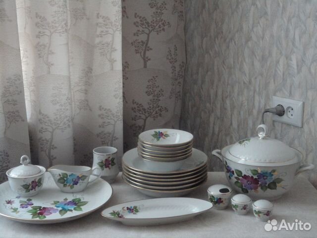 Сервиз столовый Октябрьский ффз СССР