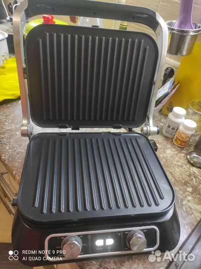 Электрогриль kitfort б/у