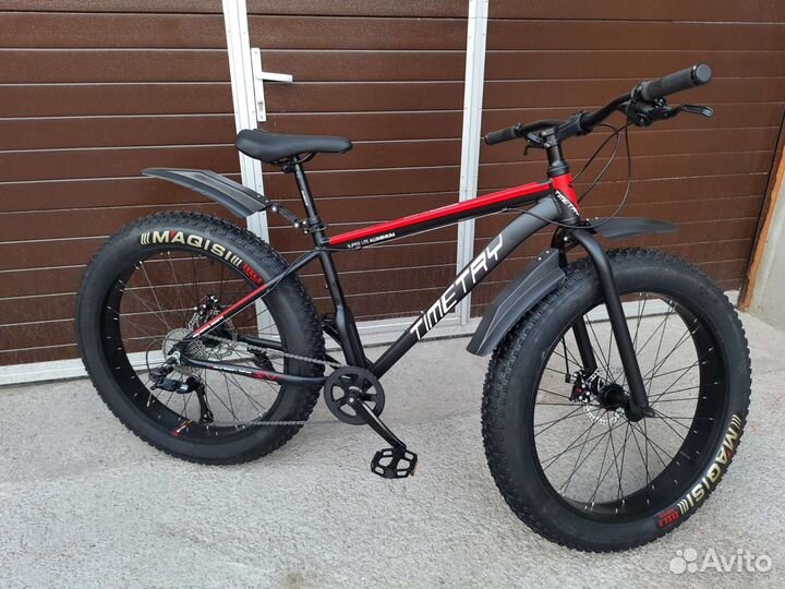 Велосипед новый фэтбайк алюминиевый легкий