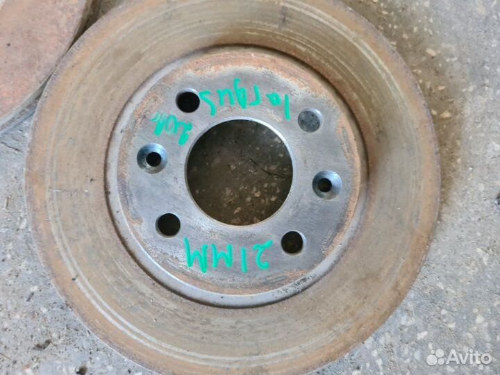 Диски тормозные LADA Largus K4M 2016